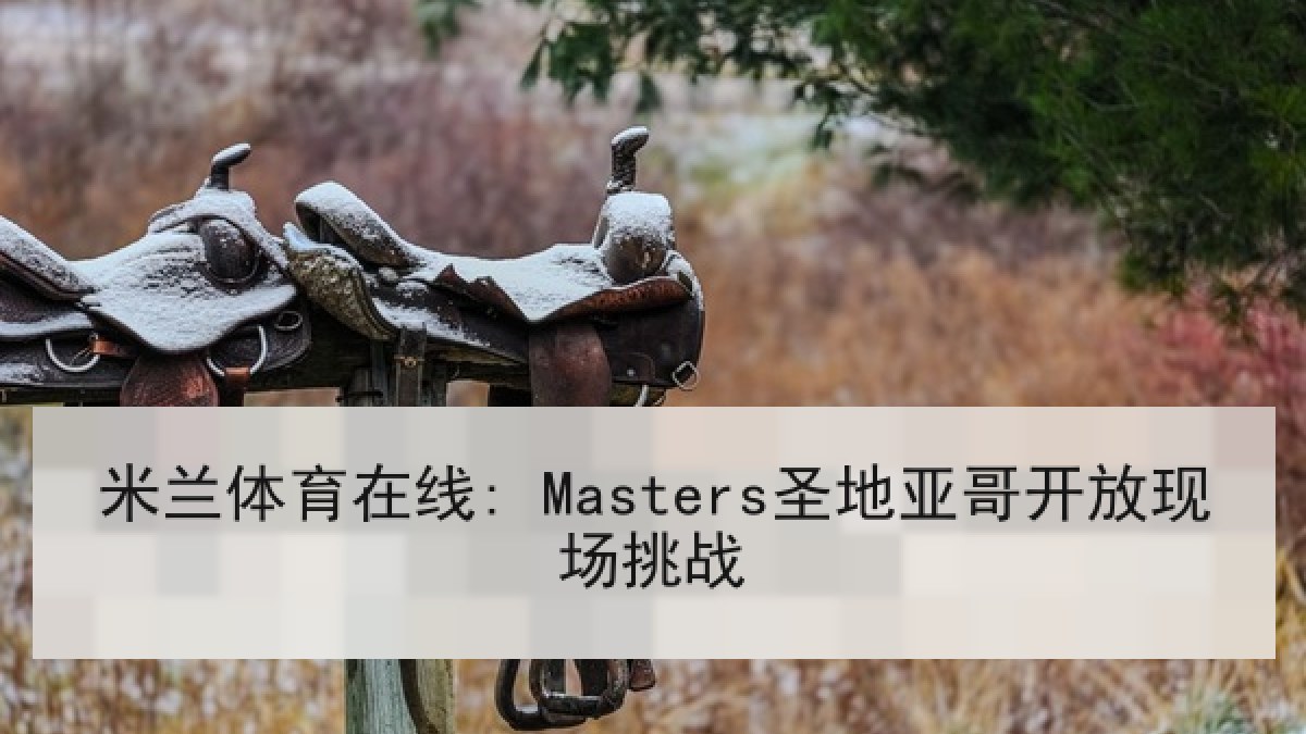 米兰体育在线: Masters圣地亚哥开放现场挑战 米兰体育在线: Masters圣地亚哥开放现场挑战